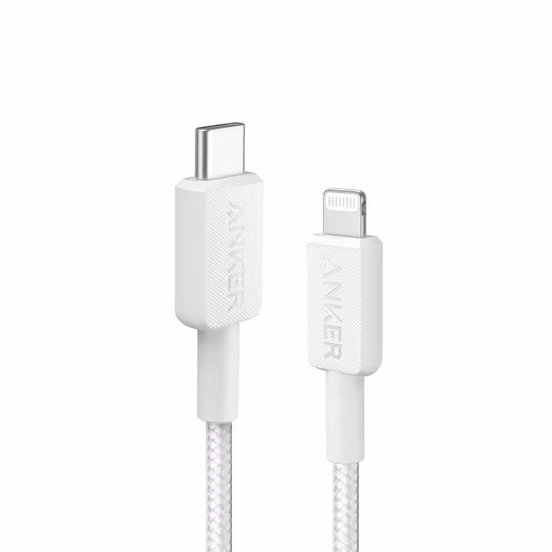 کابل تبدیل USB-C به لایتنینگ انکر مدل A81B5H21 طول 0.9 متر