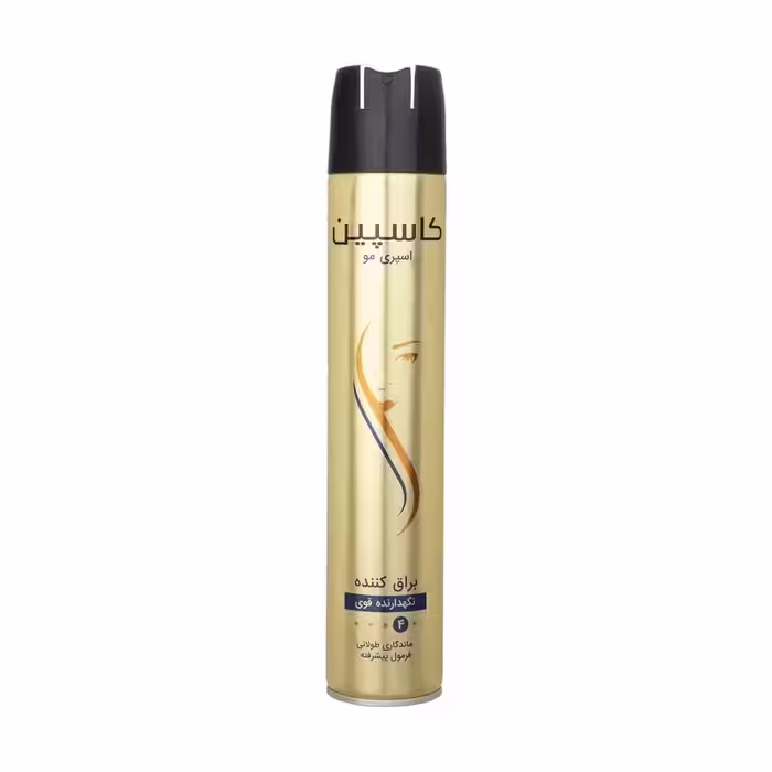 اسپری مو کاسپین مدل Hair Spray Gloss 02 حجم 500 میلی لیتر