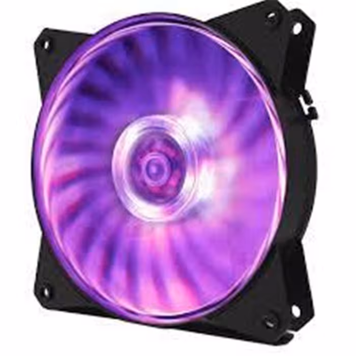 فن کیس کولرمستر مدل MF120L RGB 1200RPM 120mm