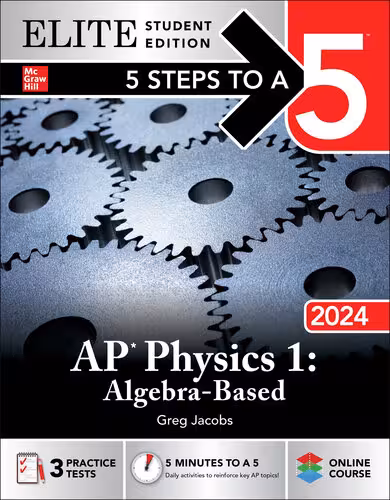 خرید و دانلود نسخه کامل کتاب 5 Steps to a 5: AP Physics 1: Algebra-Based 2024