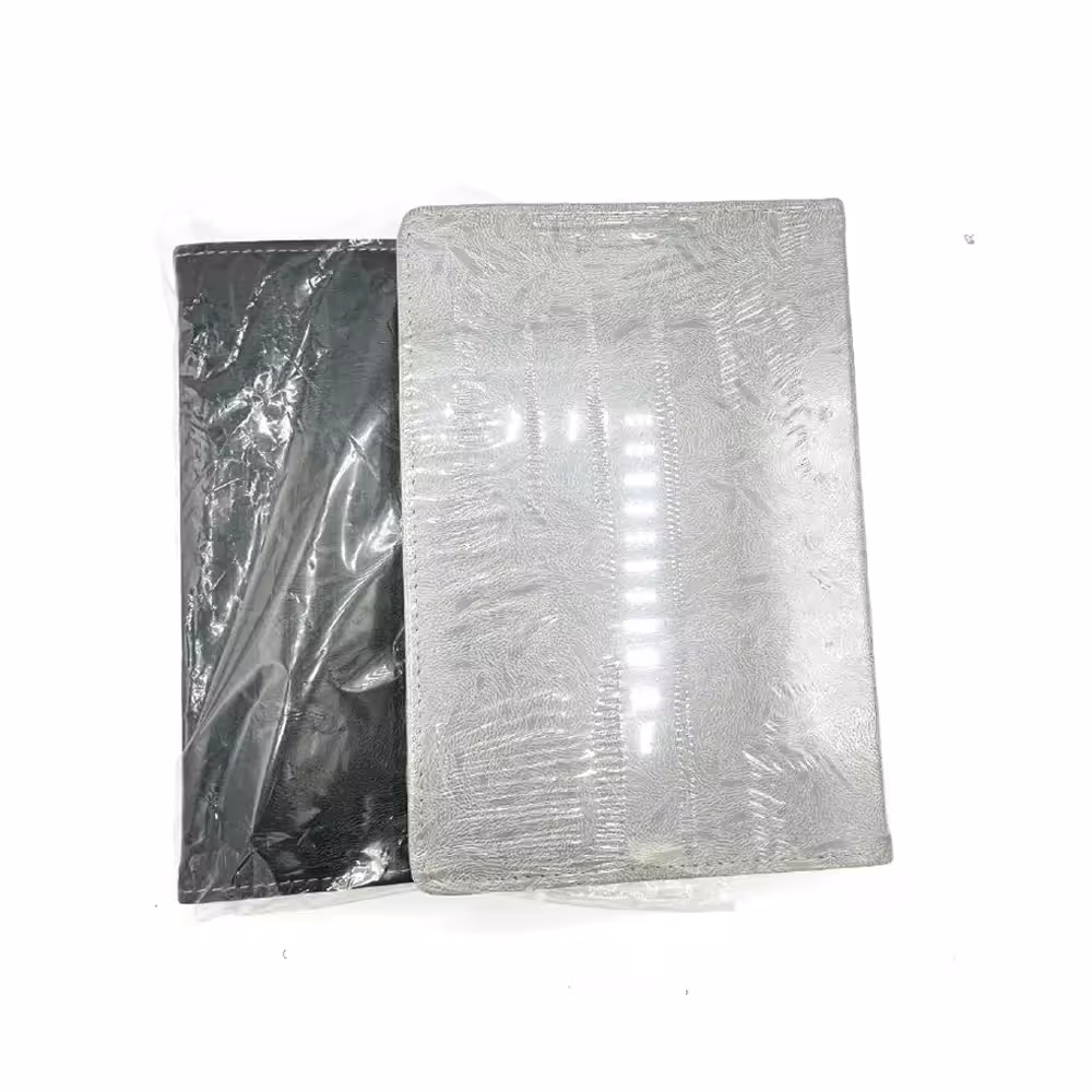 کلاسور چرم قفل فلز 100 برگ