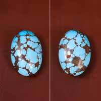 نگین فیروزه شجری کد 29549 - جواهری مشاهیر