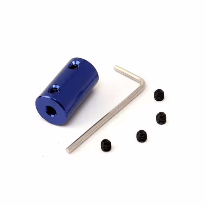 خرید و قیمت کوپلینگ آلومینیومی ثابت 5mm*8mm