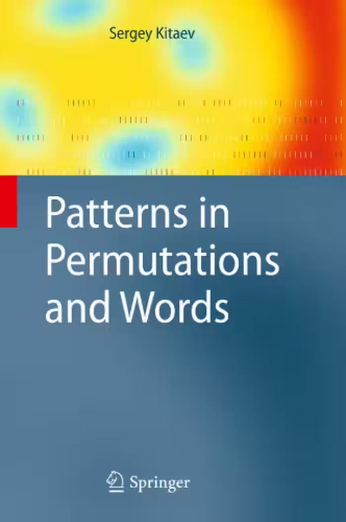 خرید و دانلود نسخه کامل کتاب Patterns in Permutations and Words