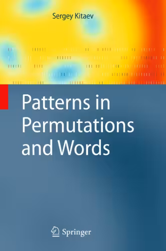 خرید و دانلود نسخه کامل کتاب Patterns in Permutations and Words