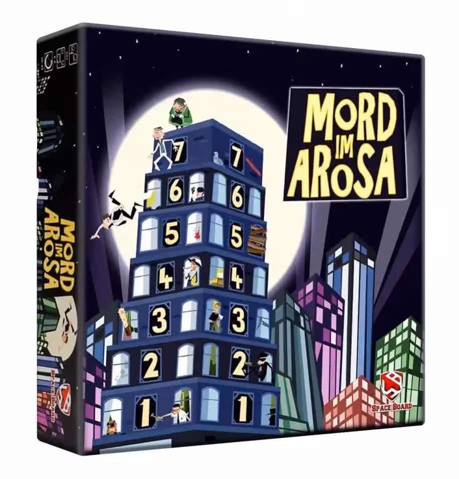 ☆بازی قتل در هتل آروسا اسپیس برد  (نو، قسطی، باتخفیف)