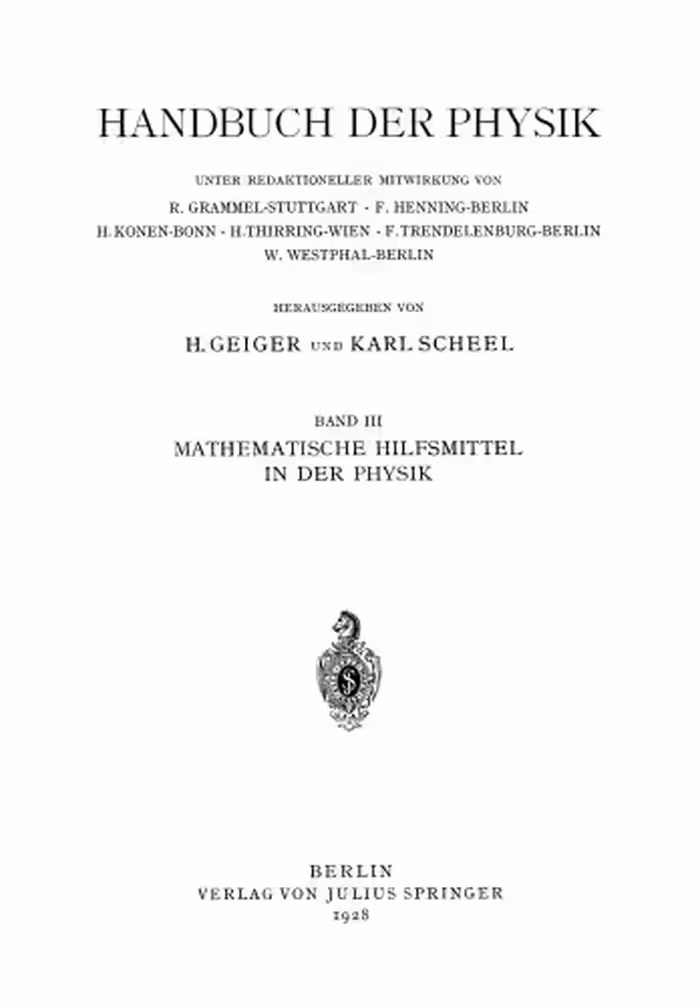 خرید و دانلود نسخه کامل کتاب Mathematische Hilfsmittel in der Physik