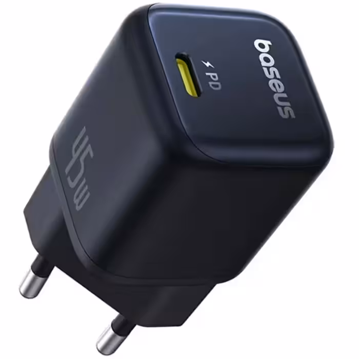 شارژر دیواری 45 وات بیسوس مدل PicoGo 45W-گارانتی آونگ | آرکا 90