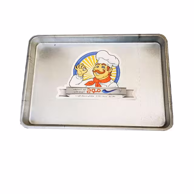 قالب کیک مدل مستطیل کوتاه موج 40 × 30 سانتی متری کد k14