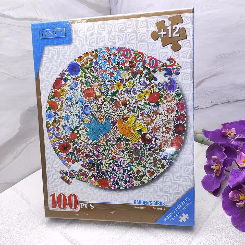 پازل 100 قطعه فنسی FANCY GARDEN’S BIRDS