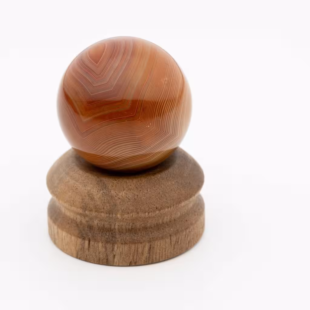 گوی سنگی 12127 (عقیق سلیمانی)