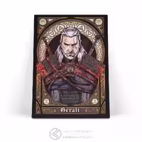 تابلو شاسی ویچر The Witcher Geralt