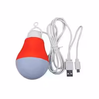 لامپ اضطراری LED آویزی 5W با کابل USB و Micro usb
