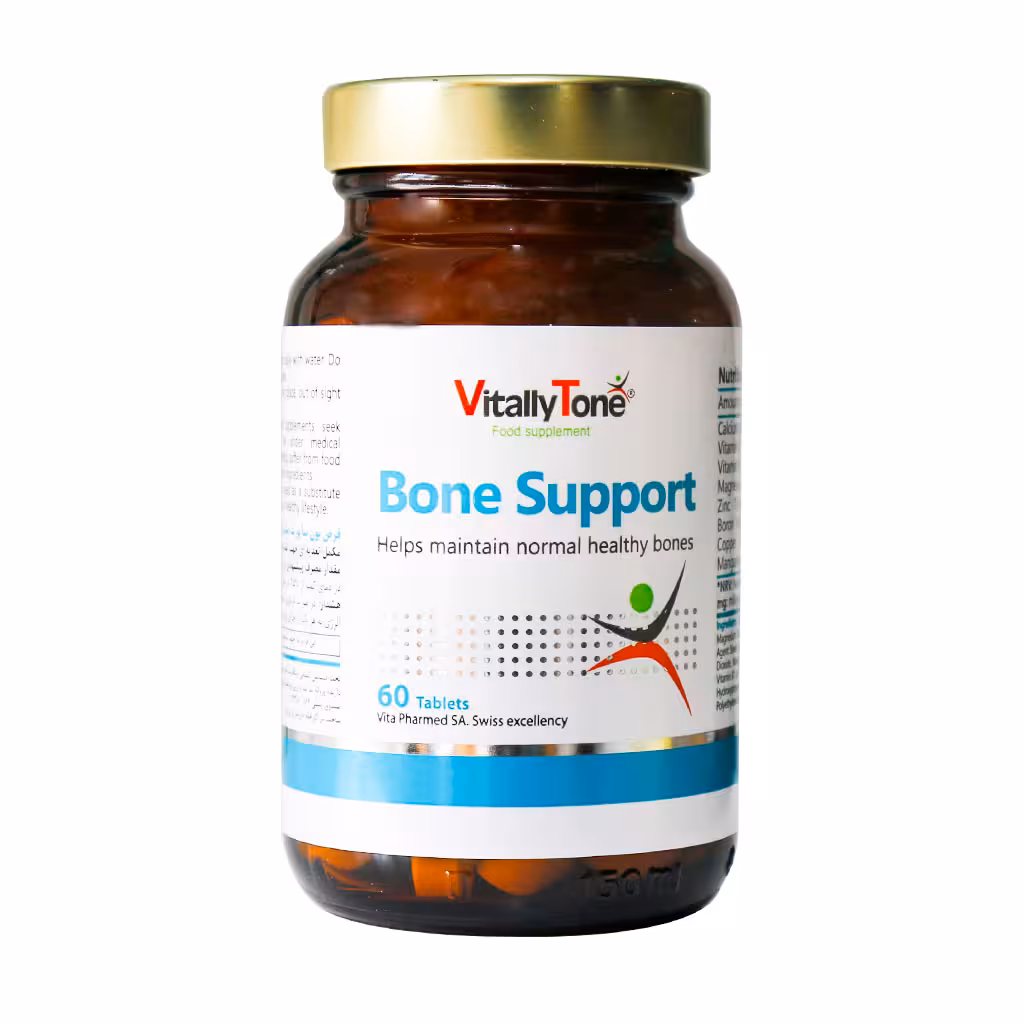 قرص بون ساپورت ویتالی تون 60 عدد | Vitally Tone Bone Support