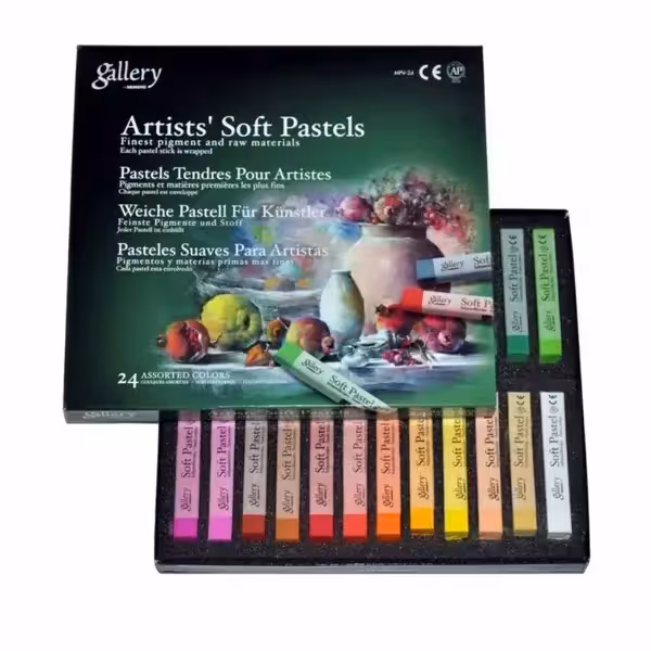 پاستل گچی گالری 24 تایی