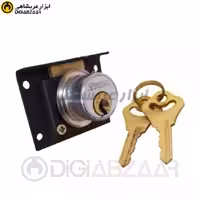 قفل کمدی تک پله مغزی برنجی تیوان مدل T502