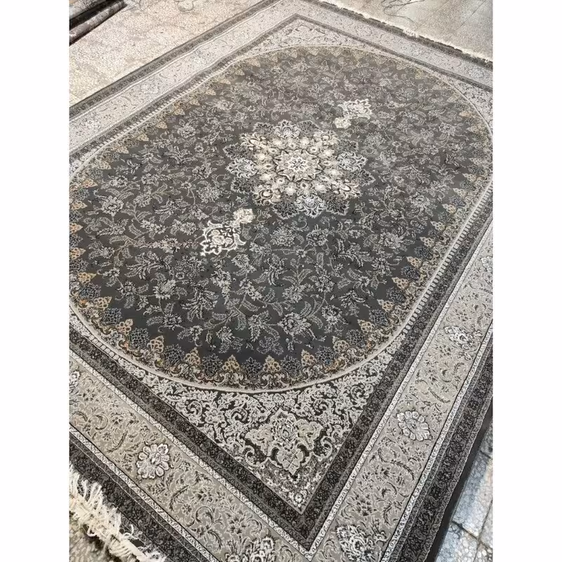 فرش ماشینی کاشان500شانه طرح 700شانه ورژن6متری طرح افتخاردودی(باارسال رایگان)