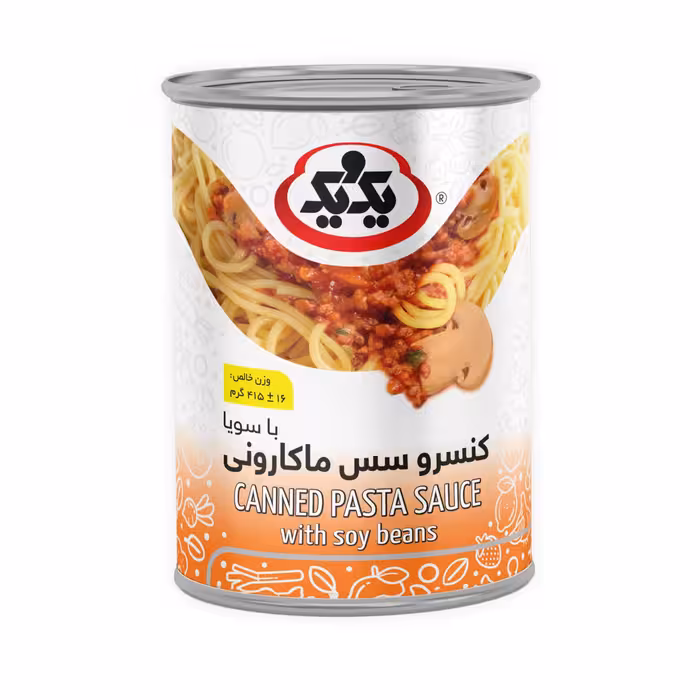 کنسرو مایه ماکارونی 415g یک و یک