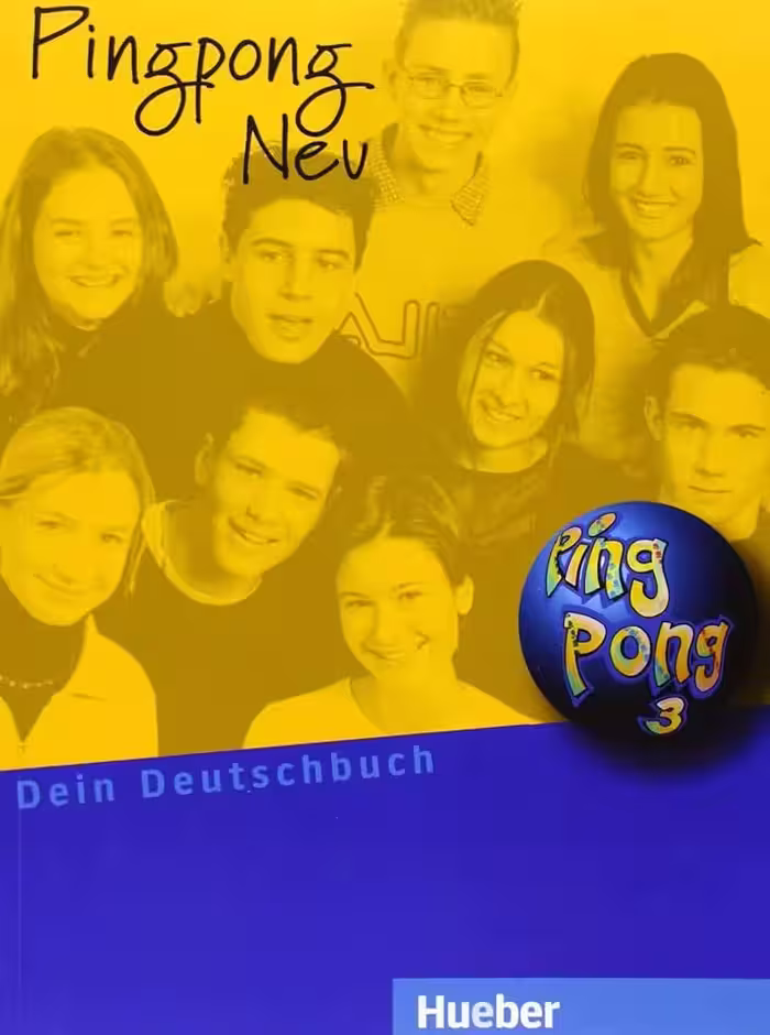 پینگ پونگ 3 | کتاب آلمانی Pingpong Neu 3 (Lehrbuch Arbeitsbuch)
