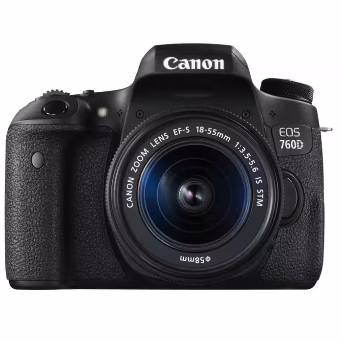 دوربین عکاسی کانن Canon 760D با لنز 55-18 IS STM