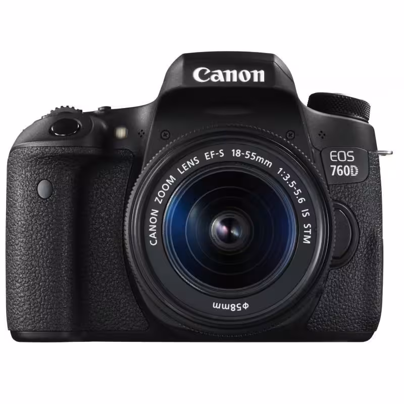 دوربین عکاسی کانن Canon 760D با لنز 55-18 IS STM