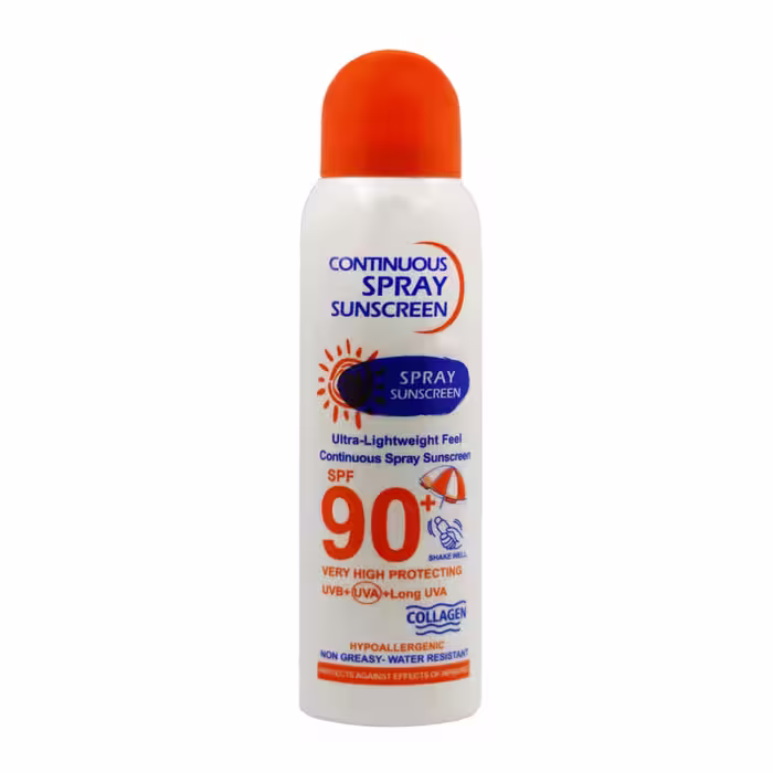 اسپری ضد آفتاب وکالی مدل SPF 90 (نارنجی)