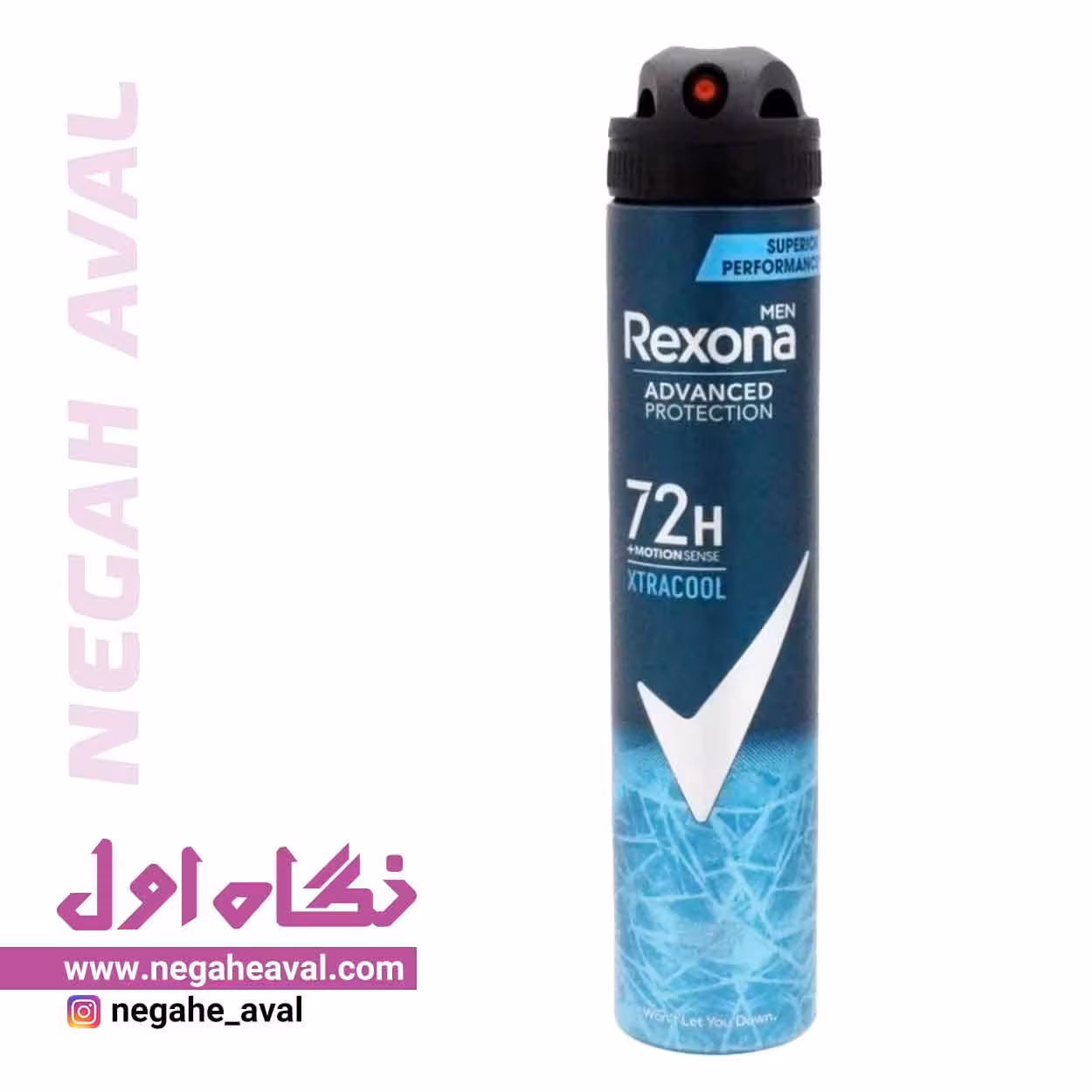 اسپری ضدتعریق مردانه 72 ساعته XTRACOOL رکسونا حجم 200 میلی لیتر