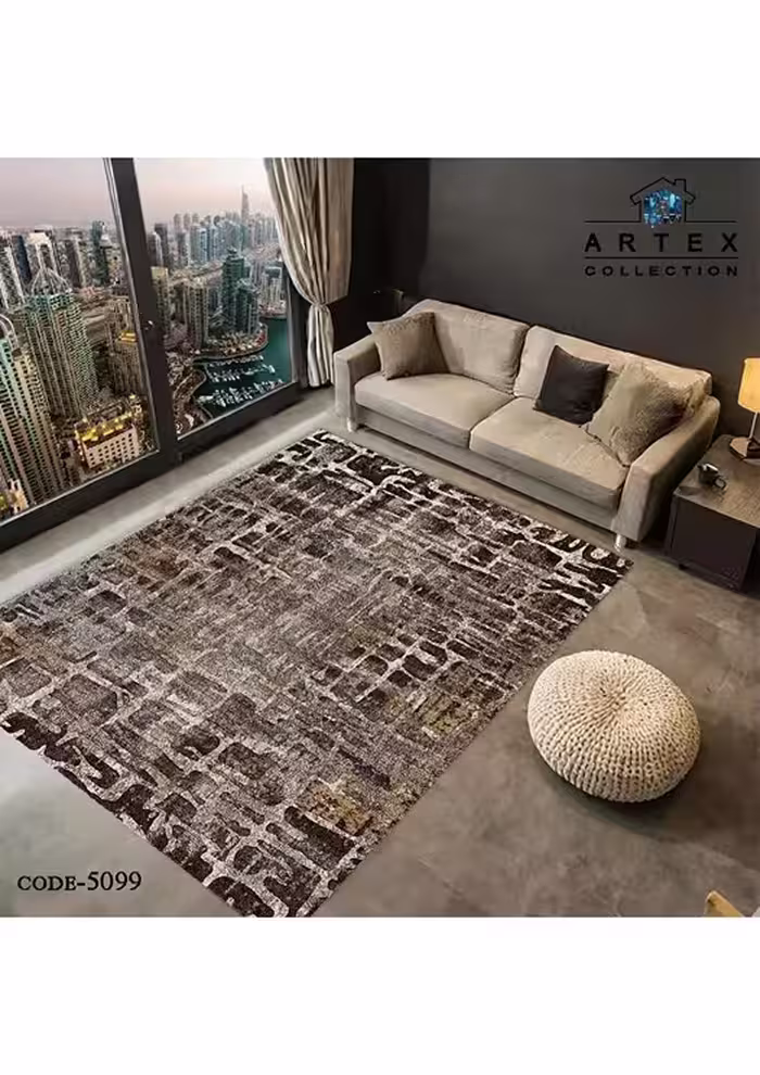 روفرشی کشدار مخمل شانل ترک(کشدوزی شده)-کد طرح 320
