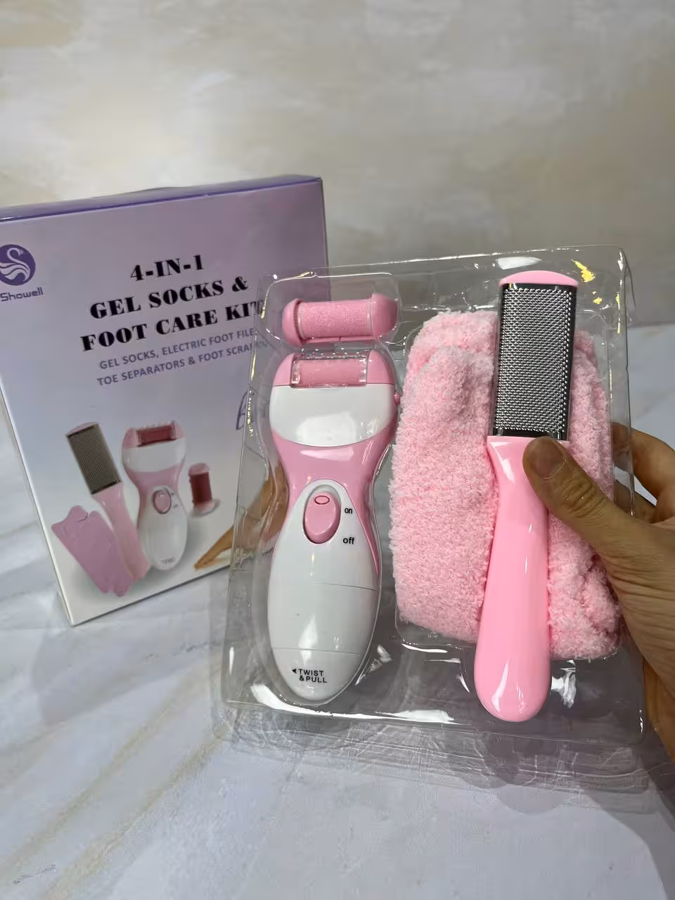 پک 4 کاره سوهان دستی و باتری خور بیوتی Beauty