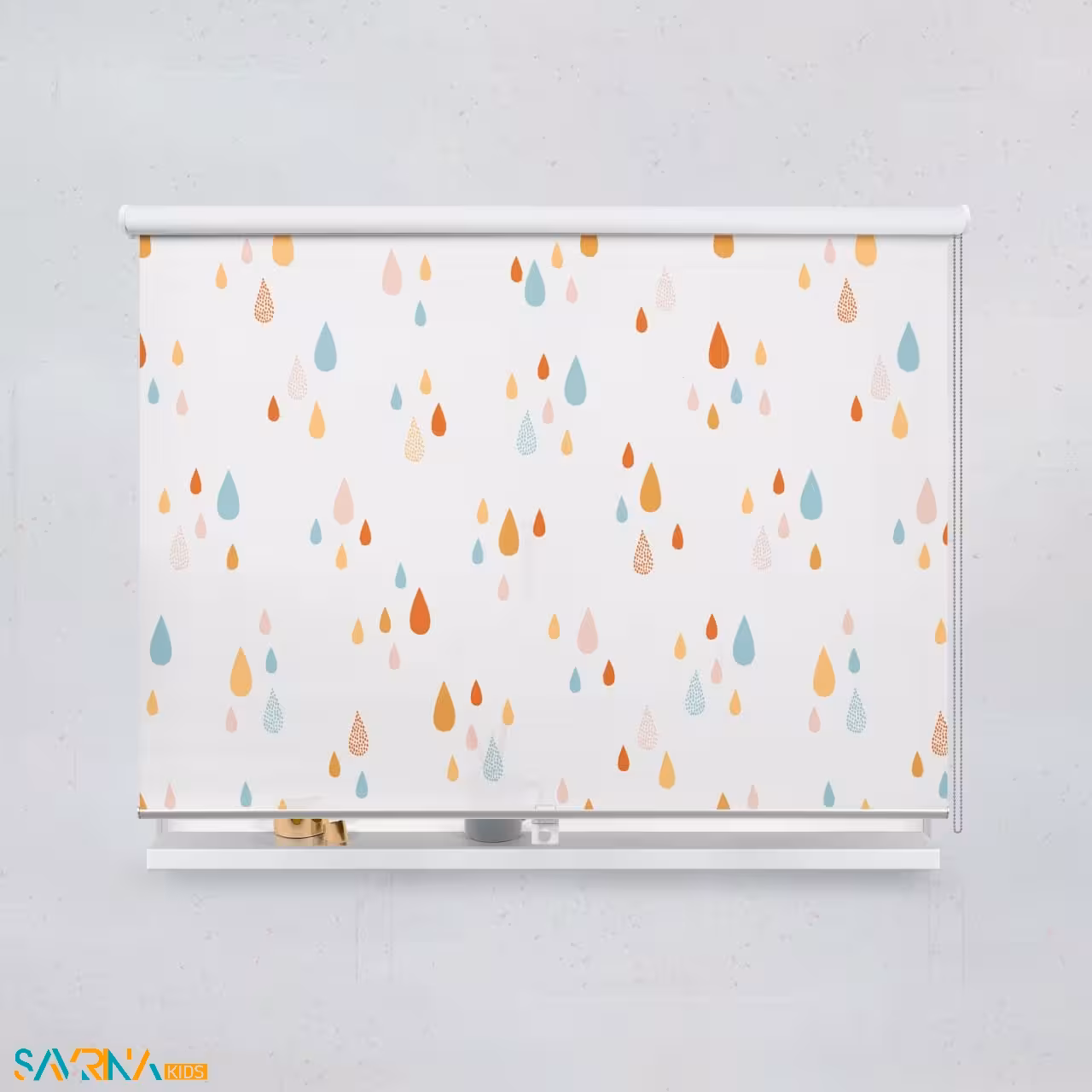 پرده شید بچگانه طرح رنگین کمان کد A2758