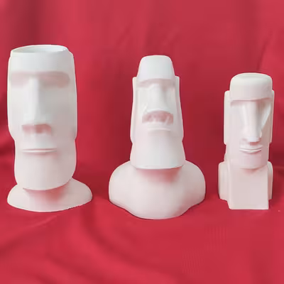 مجسمه طرح ایستر مجموعه سه عددی