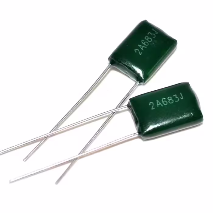خازن پلی استر 68 نانو فاراد مدل 2A683J-100V بسته 10 عددی