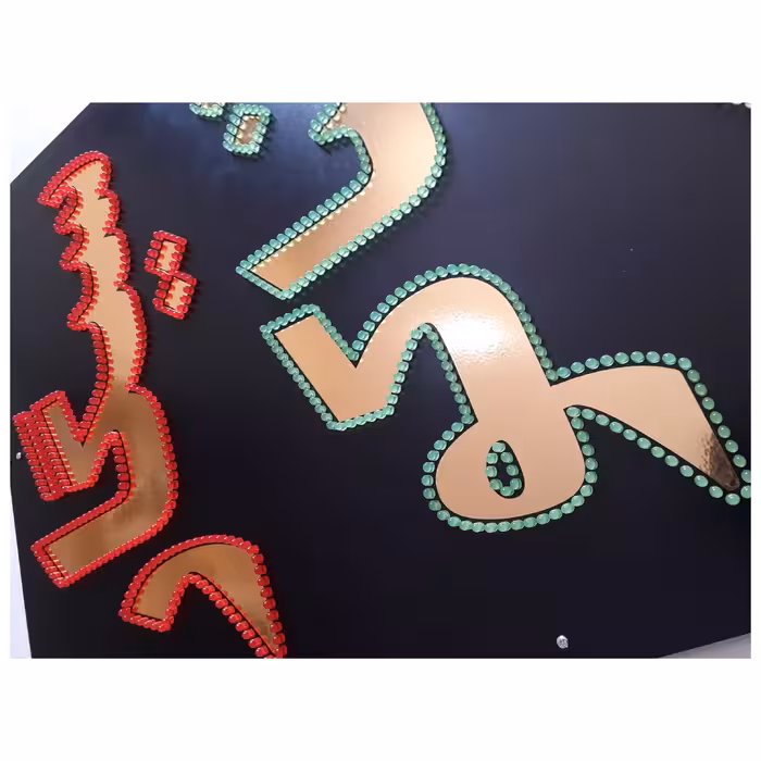 تابلو ال ای دی میشانه مدل سیگار تنباکو کد 760 به همراه فلاشر و کنترل