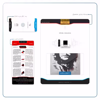 برچسب پوششی ماهوت مدل Che-Guevara مناسب برای تبلت سامسونگ Galaxy Tab A 8.0 2019 T290