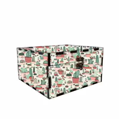 جعبه هدیه مدل کاکتوس کد 397