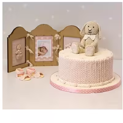 سیلیکون قالب گیری به گز مدل پاپیون طرح بافت