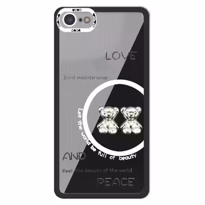 کاور لاین کینگ مدل دو خرسLOVE مناسب برای گوشی موبایل اپل iphone 6/6s