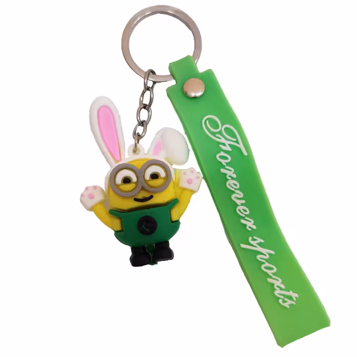 جاکلیدی مدل سیلیکونی طرح مینیون خرگوش کد DB25