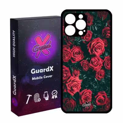 کاور گارد ایکس طرح Flower مدل Glass10208 مناسب برای گوشی موبایل اپل iPhone 13 Pro Max