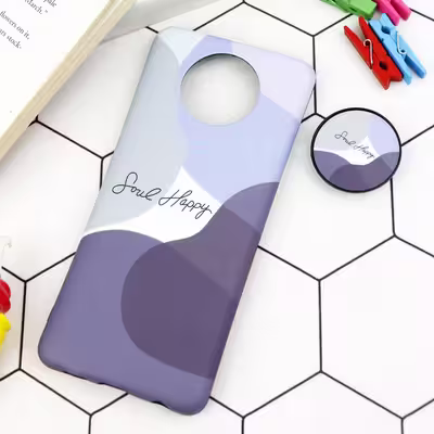 کاور طرح آبرنگی کد 326 مناسب برای گوشی موبایل شیائومی Poco X3 به همراه پاپ سوکت
