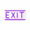 چراغ دیواری نئون دیزاین طرح Exit_PR