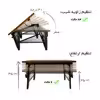 میز لپ تاپ مدل S6090-1