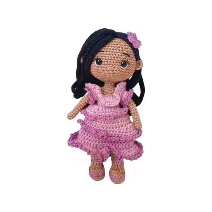 عروسک بافتنی مدل ایزابلا  کد 37