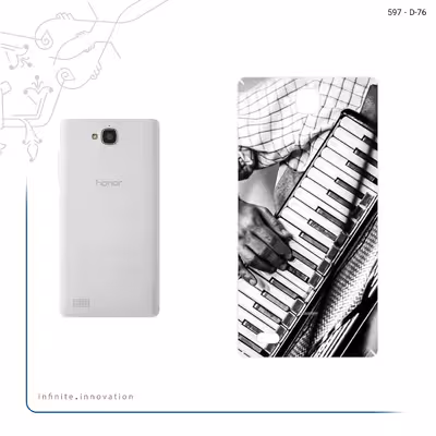 برچسب پوششی ماهوت مدل Accordion مناسب برای گوشی موبایل آنر 3C