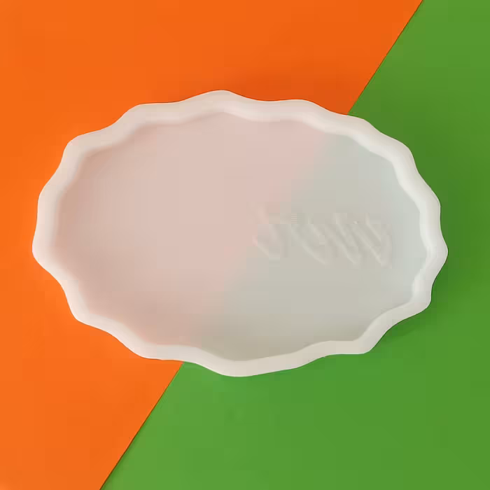 قالب رزین مدل زیر لیوانی ست عاشقانه خانم و آقا کد مجموعه دو عددی