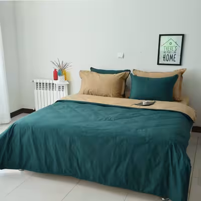 سرویس ملحفه بومرنگ مدل SimpleSet یکنفره 4 تکه