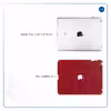 برچسب پوششی ماهوت مدل Red-Leather مناسب برای تبلت اپل iPad 2 2011 A1396