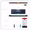 برچسب پوششی ماهوت مدل Hyundai-Logo مناسب برای تبلت مایکروسافت Surface Pro 3 2014