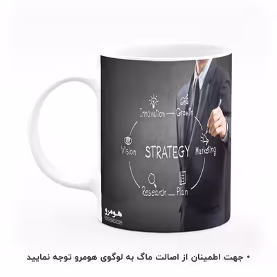 ماگ هومرو طرح بیزینس و جملات انگیزشی مدل MG8344