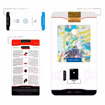 برچسب پوششی ماهوت مدل Collage of Women Portrait 1 مناسب برای گوشی موبایل آنر 7A